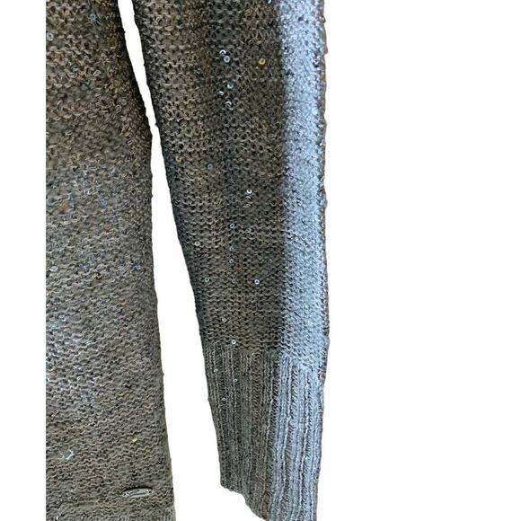 Guess Vintage Sparkling Sweater Knit Womens Size Large Long Sleeve Tunic - Picture 6 of 9